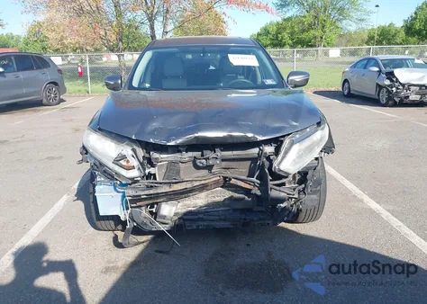 2015 Nissan Rogue S from USA, damaged, VIN KNMAT2MV6FP537002